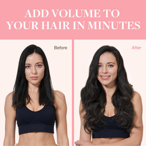 GOO GOO Clip in Hair Extensions Human Hair, 14inch 120g 7Pcs, #1B Natural black, Hair extensions for women, Human Hair Extensions Clip in