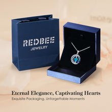 Load image into Gallery viewer, LIANYU Necklace for Women Sapphire Necklace Gifts for Wife Christmas Birthday Valentine Anniversary-Dec
