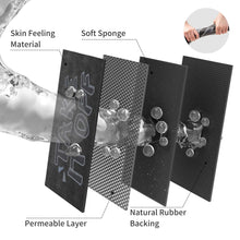 Load image into Gallery viewer, MontVoo Bath Mat Rug for Bathroom-Cute Darkgrey Letter Bathroom Mat Bathroom Rug Non Slip Absorbent Quick Dry Bathmat Shower Mats in Front of Bathtub Sink Washroom Mat Darkgrey 40x60CM

