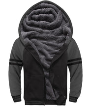 Load image into Gallery viewer, SECOOD Kids Hoodie Fleece Jacket Warm Sherpa Lined Zip Up Hooded Sweatshirt Soft Winter Coat Boys Girls School Outerwear
