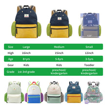 Load image into Gallery viewer, shukiku 15 Inch Kids Backpack for School, Backpack Kindergarten Elementary School, Bookbag Backpacks for Kids, for School &amp; Travel, Small Kids Child Toddler Backpack, for Girls Boys 5-8, Medium
