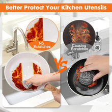 Load image into Gallery viewer, COBETE Non Scratch Wire Dishcloth,Double-Layer Wire Dishwashing Rags for Wet and Dry,Wire Miracle Cleaning Towels and Dish Cloths Multipurpose for Washing Dishes,Cookware, Sinks,Stove Tops,Pack of 6

