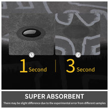 Load image into Gallery viewer, MontVoo Bath Mat Rug for Bathroom-Cute Darkgrey Letter Bathroom Mat Bathroom Rug Non Slip Absorbent Quick Dry Bathmat Shower Mats in Front of Bathtub Sink Washroom Mat Darkgrey 40x60CM
