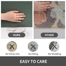 Load image into Gallery viewer, MontVoo Bath Mat Rug for Bathroom-Bathroom Mat Bathroom Rug Non Slip Absorbent Quick Dry Bathmat Shower Mats-Bathroom Floor Mats in Front of Bathtub Sink Washroom Mat Olive Green 40x60CM
