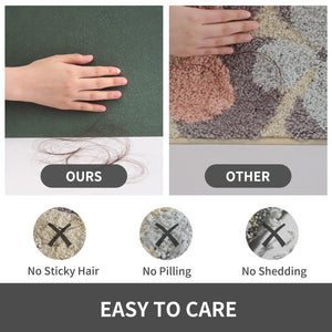 MontVoo Bath Mat Rug for Bathroom-Bathroom Mat Bathroom Rug Non Slip Absorbent Quick Dry Bathmat Shower Mats-Bathroom Floor Mats in Front of Bathtub Sink Washroom Mat Olive Green 40x60CM