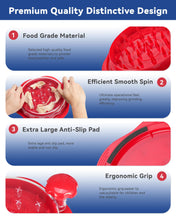 Load image into Gallery viewer, Chicken Shredder Tool Twist for Kitchen, Manual Chicken Breast Grinder Machine for Ground Food, Meat &amp; Vegetables, Elegant Red

