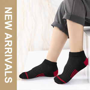 Bemeol Boy Socks 12 Pairs Boys Ankle Athletic Low Cut Socks for Little Big Kids(7-10 Years)
