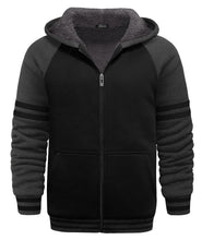 Load image into Gallery viewer, SECOOD Kids Hoodie Fleece Jacket Warm Sherpa Lined Zip Up Hooded Sweatshirt Soft Winter Coat Boys Girls School Outerwear
