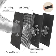 Load image into Gallery viewer, MontVoo Bath Mat Rug for Bathroom-Bathroom Mat Bathroom Rug Non Slip Absorbent Quick Dry Bathmat Shower Mats-Bathroom Floor Mats in Front of Bathtub Sink Washroom Mat Darkgrey 40x60CM
