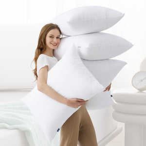 Bedsure King Size Pillows Set of 4 - King Size Bed Pillows 4 Pack for Sleeping, Soft and Supportive, Hotel Quality, Original Down Alternative Filling for Side, Back Sleepers