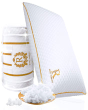 Load image into Gallery viewer, Royal Therapy King Memory Foam Pillows - Shredded Memory Foam Pillow for All Sleep Positions - Medium Firm Pillow with Adjustable Loft - Bamboo-Derived Rayon Cover - CertiPUR-US &amp; Oeko-TEX Certified
