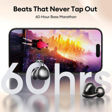 Load image into Gallery viewer, PAXA M100 Clip On Ear Headphones, Open Ear Earbuds Wireless Bluetooth 5.4, Clip On Earbuds with LCD Touchscreen, Lightweight Comfort Open Ear Headphones for Sports, Fitness, and Workouts, Black
