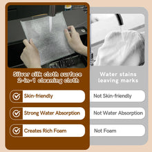 Load image into Gallery viewer, puretor 12Pcs New Upgrade 2-LayerNonScratch Wire Dishcloth, WireDishwashing Rag, Non-Scratch Wire DishwashingRagsfor Wet and Dry, Kitchen Cleaning Dish Ragsfor Cookware,Sinks, Dishes,Stove
