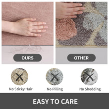 Load image into Gallery viewer, MontVoo Bath Mat Rug for Bathroom-Bathroom Mat Bathroom Rug Non Slip Absorbent Quick Dry Bathmat Shower Mats-Bathroom Floor Mats in Front of Bathtub Sink Washroom Mat Pink 40x60CM
