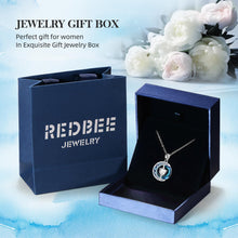 Load image into Gallery viewer, LIANYU Necklace for Women Sapphire Necklace Gifts for Wife Christmas Birthday Valentine Anniversary-Apr2

