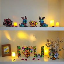 Load image into Gallery viewer, TOSY Magnet Pyramid - 1 Cube Transforms into 1 Billion Shapes, 12 Pieces, 243 Rare Earth Magnets, Glowing, Holographic Magnet Tiles Creative Puzzle STEM/STEAM Toy, Mixed Set
