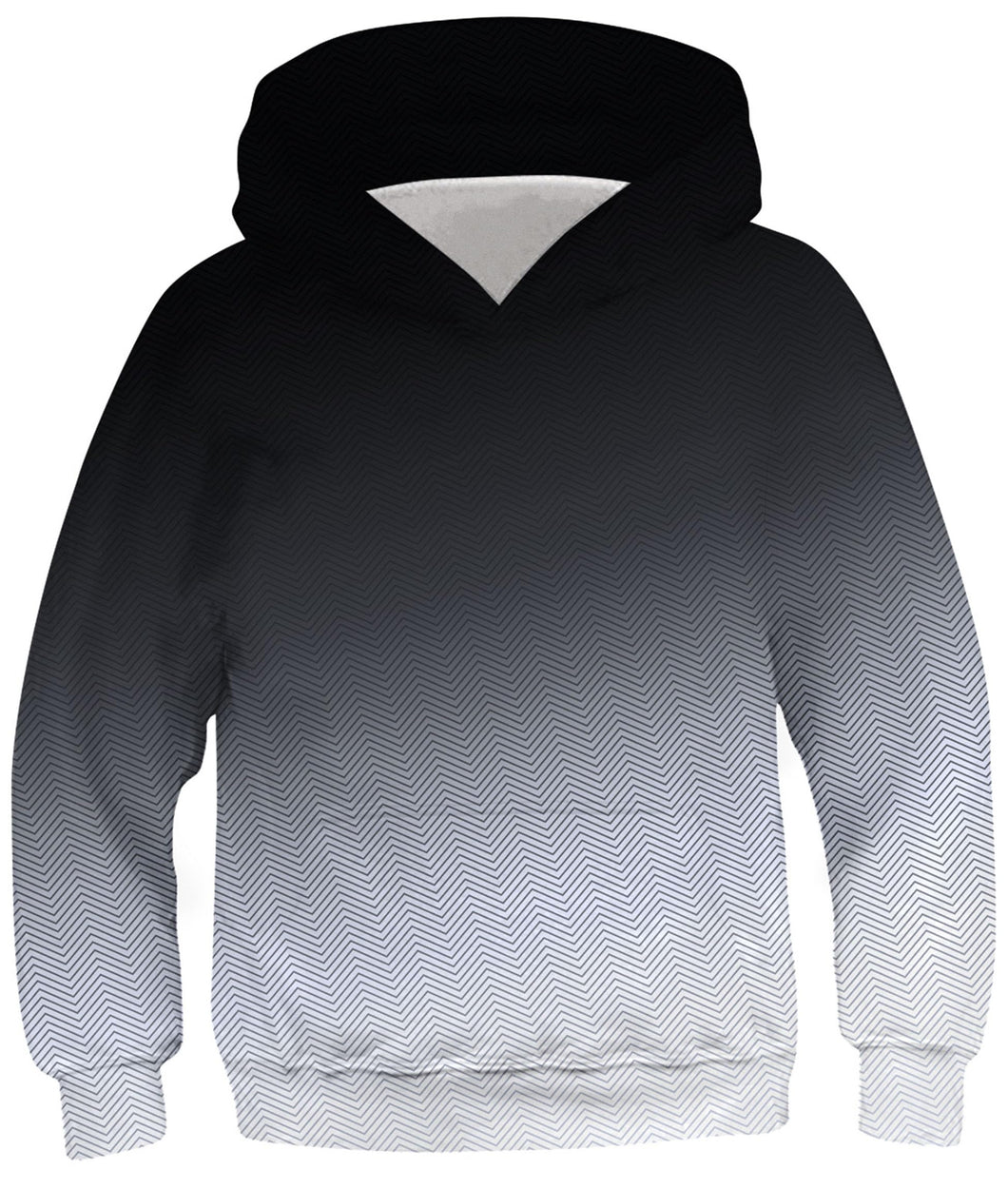 Ahegao Boy's Hoodies Black Sweatshirt for Kids Size 6-8 Years Casual Hooded Pullover Boys Grey Sports Sweater with Pockets
