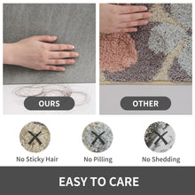 Load image into Gallery viewer, MontVoo Bath Mat Rug for Bathroom-Bathroom Mat Bathroom Rug Non Slip Absorbent Quick Dry Bathmat Shower Mats-Bathroom Floor Mats in Front of Bathtub Sink Washroom Mat Grey 40x60CM
