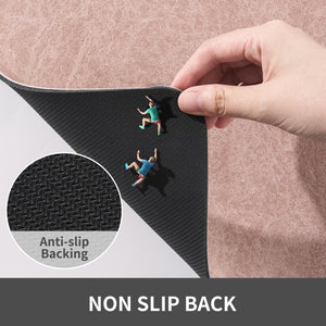MontVoo Bath Mat Rug for Bathroom-Bathroom Mat Bathroom Rug Non Slip Absorbent Quick Dry Bathmat Shower Mats-Bathroom Floor Mats in Front of Bathtub Sink Washroom Mat Pink 40x60CM