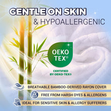 Load image into Gallery viewer, Royal Therapy King Memory Foam Pillows 2-Pack - Shredded Memory Foam Pillow for All Sleep Positions - Medium Firm Pillow with Adjustable Loft, Bamboo Rayon Cover, CertiPUR-US, Oeko-TEX Certified
