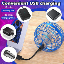 Load image into Gallery viewer, Tikduck Flying Orb Ball 2025 Toys Soaring Hover Boomerang Spinner Hand Controlled Mini Drone Cosmic Globe Spinning Kids Adults Outdoor Birthday Gift Cool Stuff for Boys Girls 6 7 8 9 10+ Year Old
