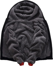 Load image into Gallery viewer, SECOOD Kids Hoodie Fleece Jacket Warm Sherpa Lined Zip Up Hooded Sweatshirt Soft Winter Coat Boys Girls School Outerwear
