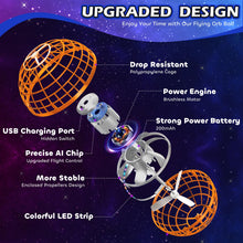 Load image into Gallery viewer, Tikduck Flying Orb Ball 2025 Toys Soaring Hover Boomerang Spinner Hand Controlled Mini Drone Cosmic Globe Spinning Kids Outdoor Fly Toy Birthday Gift Cool Stuff for Boys Girls 6 7 8 9 10+ Year Old
