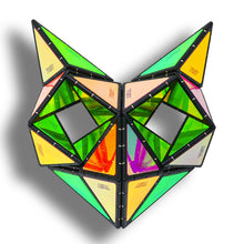 Load image into Gallery viewer, TOSY Magnet Pyramid - 1 Cube Transforms into 1 Billion Shapes, 12 Pieces, 243 Rare Earth Magnets, Glowing, Holographic Magnet Tiles Creative Puzzle STEM/STEAM Toy, Mixed Set
