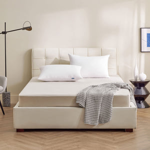 Bedsure Standard Pillows Size Set of 2 - Bed Pillows Standard Size for Sleeping, Soft and Supportive, Hotel Quality, Original Down Alternative Filling for Side, Back Sleepers, 2 Pack