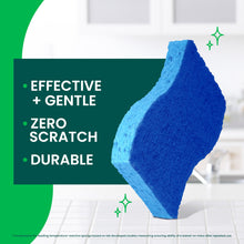 Load image into Gallery viewer, Scotch-Brite Zero Scratch Scrub Sponge, 6 Kitchen Sponges for Cleaning Around the Home, Bathroom &amp; More, Scratch-free Dish Scrubber, Multi-surface Safe, Best for Nonstick Pots and Pans
