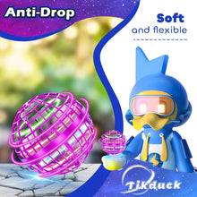 Load image into Gallery viewer, Tikduck Flying Orb Ball 2024 Toys Soaring Hover Boomerang Spinner Hand Controlled Mini Drone Cosmic Globe Spinning Kids Outdoor Fly Toy Birthday Gift Cool Stuff for Boys Girls 6 7 8 9 10+ Year Old
