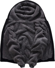 Load image into Gallery viewer, SECOOD Kids Hoodie Fleece Jacket Warm Sherpa Lined Zip Up Hooded Sweatshirt Soft Winter Coat Boys Girls School Outerwear
