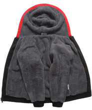 Load image into Gallery viewer, SECOOD Kids Hoodie Fleece Jacket Warm Sherpa Lined Zip Up Hooded Sweatshirt Soft Winter Coat Boys Girls School Outerwear
