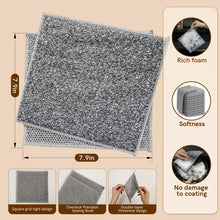 Load image into Gallery viewer, puretor 12Pcs New Upgrade 2-LayerNonScratch Wire Dishcloth, WireDishwashing Rag, Non-Scratch Wire DishwashingRagsfor Wet and Dry, Kitchen Cleaning Dish Ragsfor Cookware,Sinks, Dishes,Stove
