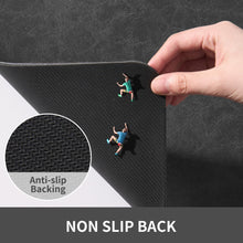 Load image into Gallery viewer, MontVoo Bath Mat Rug for Bathroom-Bathroom Mat Bathroom Rug Non Slip Absorbent Quick Dry Bathmat Shower Mats-Bathroom Floor Mats in Front of Bathtub Sink Washroom Mat Darkgrey 40x60CM
