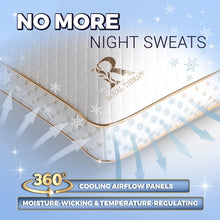 Load image into Gallery viewer, Royal Therapy Queen Memory Foam Pillows 4-Pack - Shredded Memory Foam Pillow for All Sleep Positions - Medium Firm Pillow with Adjustable Loft, Bamboo Rayon Cover, CertiPUR-US, Oeko-TEX Certified
