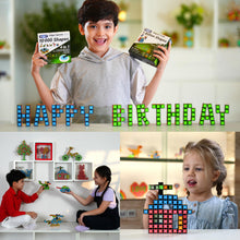 Load image into Gallery viewer, TOSY Magnet Cube 3x3-240 Magnets, 30 Blocks, 7 in 1: Puzzle Cube Game, Creative Building Blocks, Transformable Fidget Spinner, Infinity Cube, Magnet Tiles, UV Flashlight, Glowing STEAM Toy, 2-Pack
