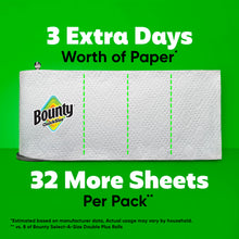 Load image into Gallery viewer, Bounty Quick Size Paper Towels, White, 8 Family Rolls = 20 Regular Rolls
