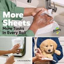 Load image into Gallery viewer, Bounty Paper Towels Quick Size, White, 16 Family Rolls = 40 Regular Rolls
