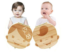 Load image into Gallery viewer, Wooden Kids Tooth Storage Box - Etrendpro
