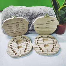 Load image into Gallery viewer, Wooden Kids Tooth Storage Box - Etrendpro
