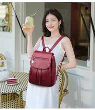 Load image into Gallery viewer, New High Quality Leather Women Backpack...
