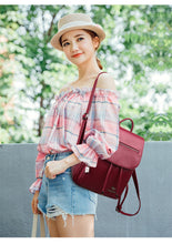 Load image into Gallery viewer, New High Quality Leather Women Backpack...
