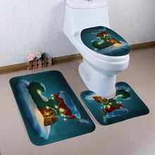 Load image into Gallery viewer, Bathroom Commode Christmas Set
