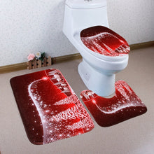 Load image into Gallery viewer, Bathroom Commode Christmas Set

