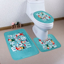 Load image into Gallery viewer, Bathroom Commode Christmas Set
