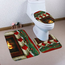 Load image into Gallery viewer, Bathroom Commode Christmas Set
