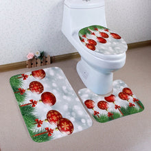 Load image into Gallery viewer, Bathroom Commode Christmas Set
