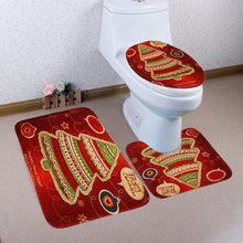 Load image into Gallery viewer, Bathroom Commode Christmas Set
