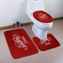 Load image into Gallery viewer, Bathroom Commode Christmas Set
